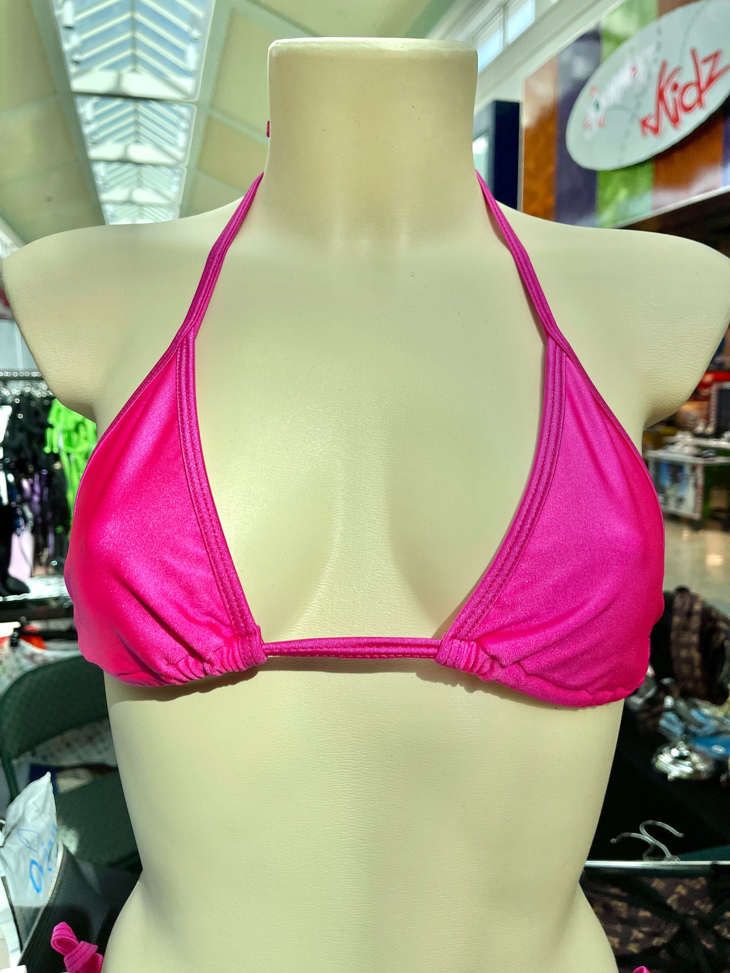 Brazilian Neon Plain Color Bikini